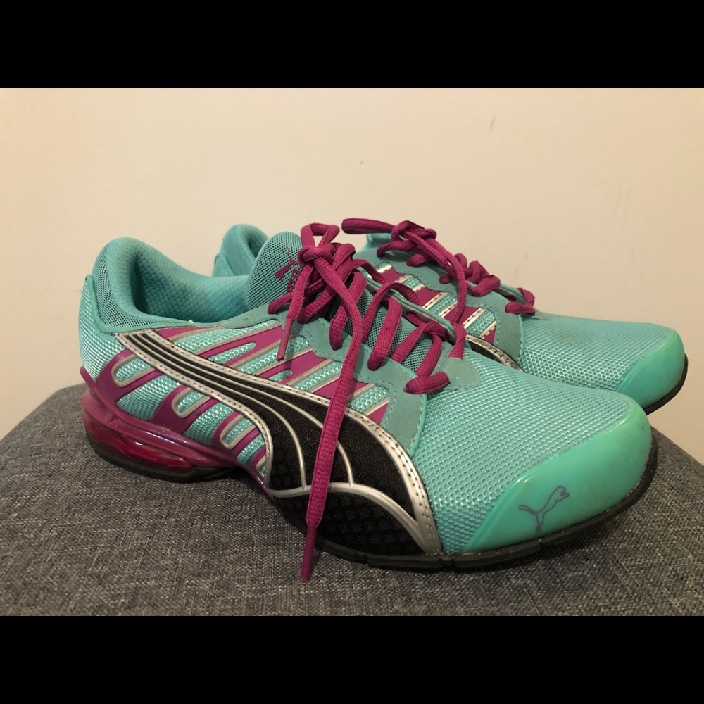boys puma tennis shoes